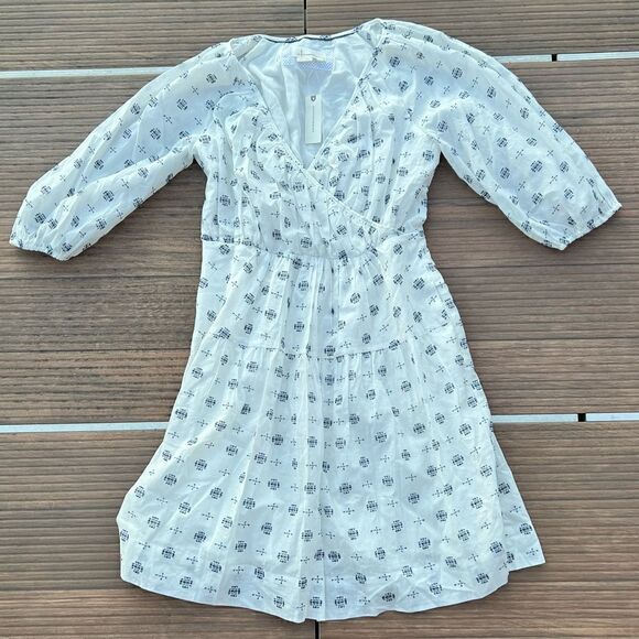 Anthropologie Dresses & Skirts - Anthropologie Women’s Tiered Tunic Dress | Color: White | Size: Medium